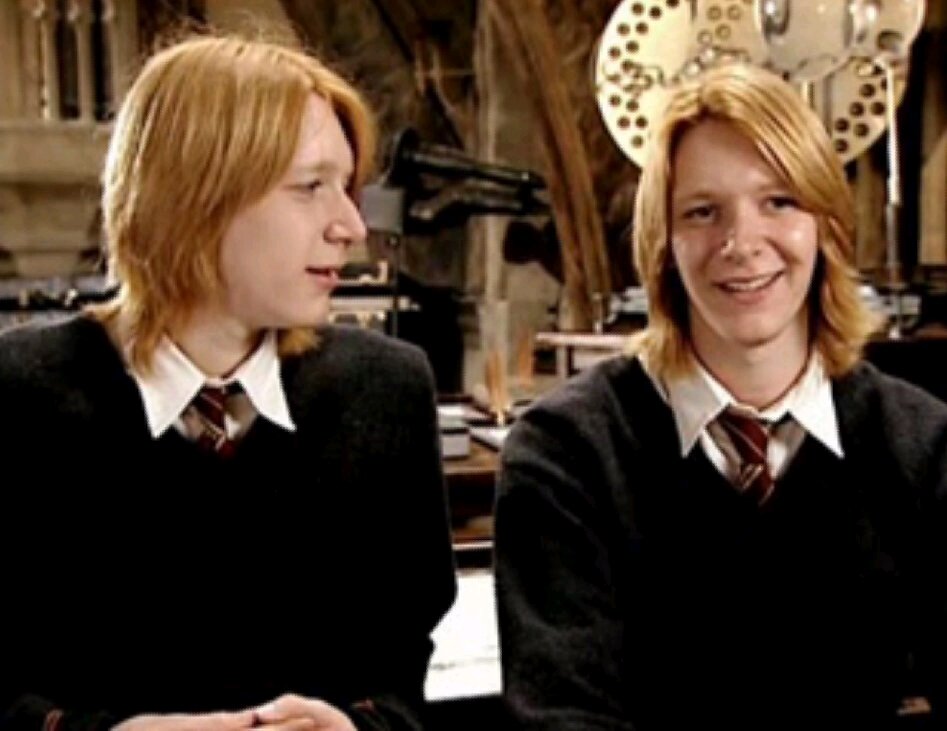 Why Fred And George Weasley S Names Were Super Important In The Harry Potter Series Hellogiggles