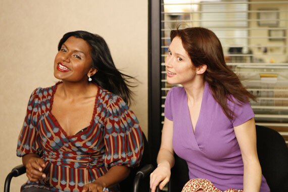 Mindy Kaling S The Office Throwback With Ellie Kemper Is Our Everything Hellogiggles