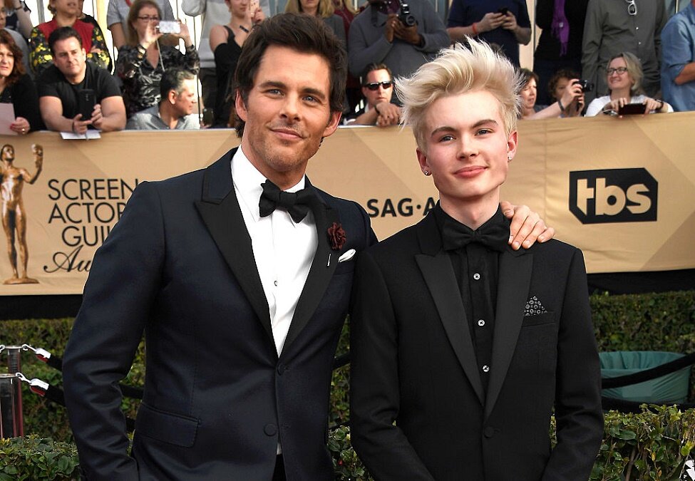 James Marsden Brought His Son To The Sag Awards And Twin Alert Hellogiggles