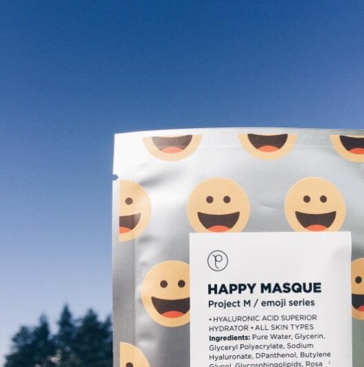 Download We Ve Got Heart Eyes For These Emoji Face Masks Hellogiggles PSD Mockup Templates