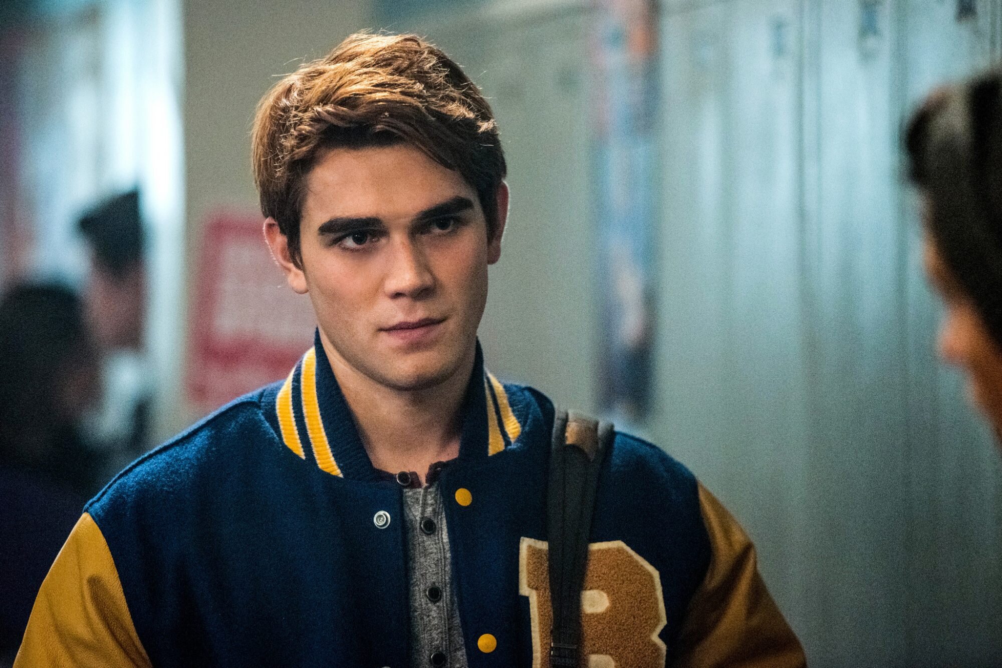 Kj Apa Took A Selfie With His Riverdale Stunt Double And We Almost Can T Handle Two Archies Hellogiggles