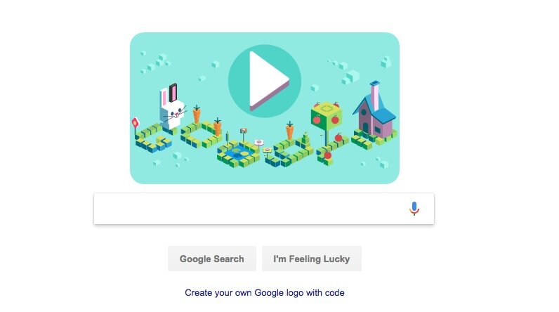 Today S Google Doodle Teaches You How To Code With An Adorable Bunny Hellogiggles