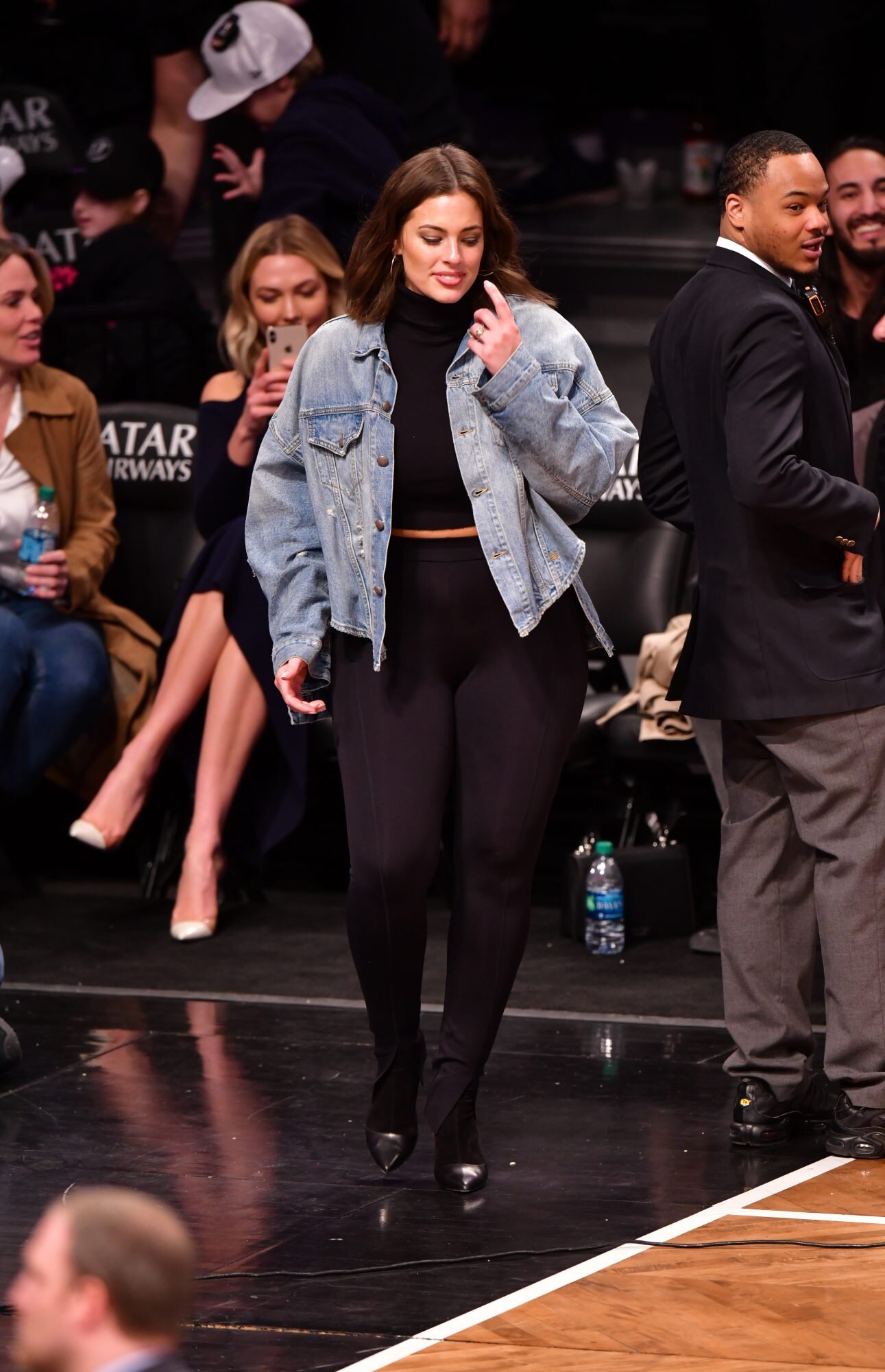 ashley graham jean jacket