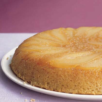 Maple Pear Upside Down Cake Recipe Myrecipes