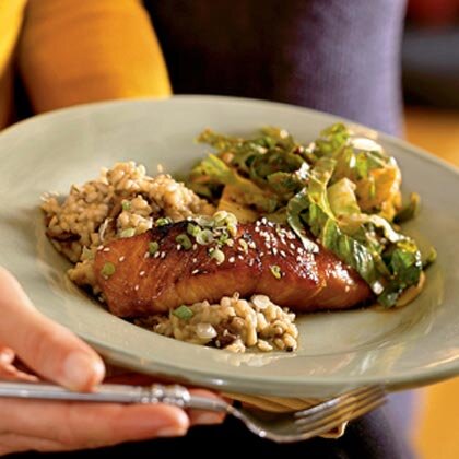 Bourbon Glazed Salmon Recipe Myrecipes