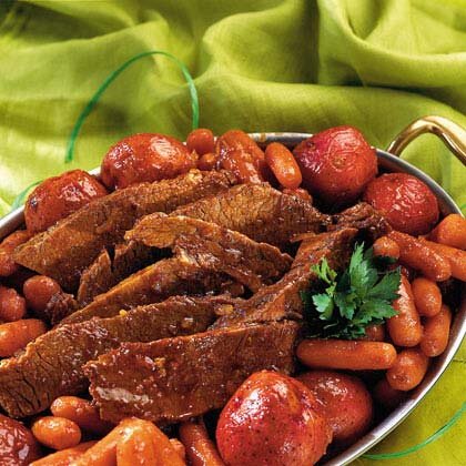 Aunt Suzi S Brisket Recipe Myrecipes