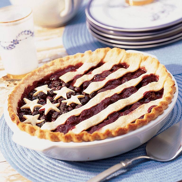 Old Glory Cherry Blueberry Pie Recipe Myrecipes