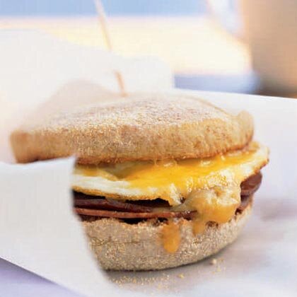 Ham Cheese Breakfast Sandwich With Mango Chutney Recipe Myrecipes