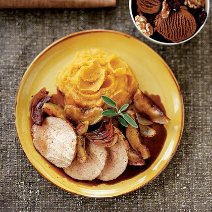 Caramelized Pork Loin With Apples Recipe Myrecipes