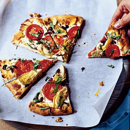 Mediterranean Pizza Recipe Myrecipes