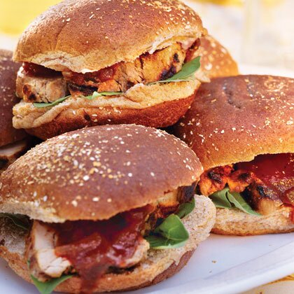 Grilled Pork Tenderloin Sandwiches Recipe Myrecipes