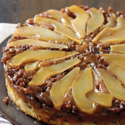 Pear And Pecan Upside Down Cake Recipe Myrecipes