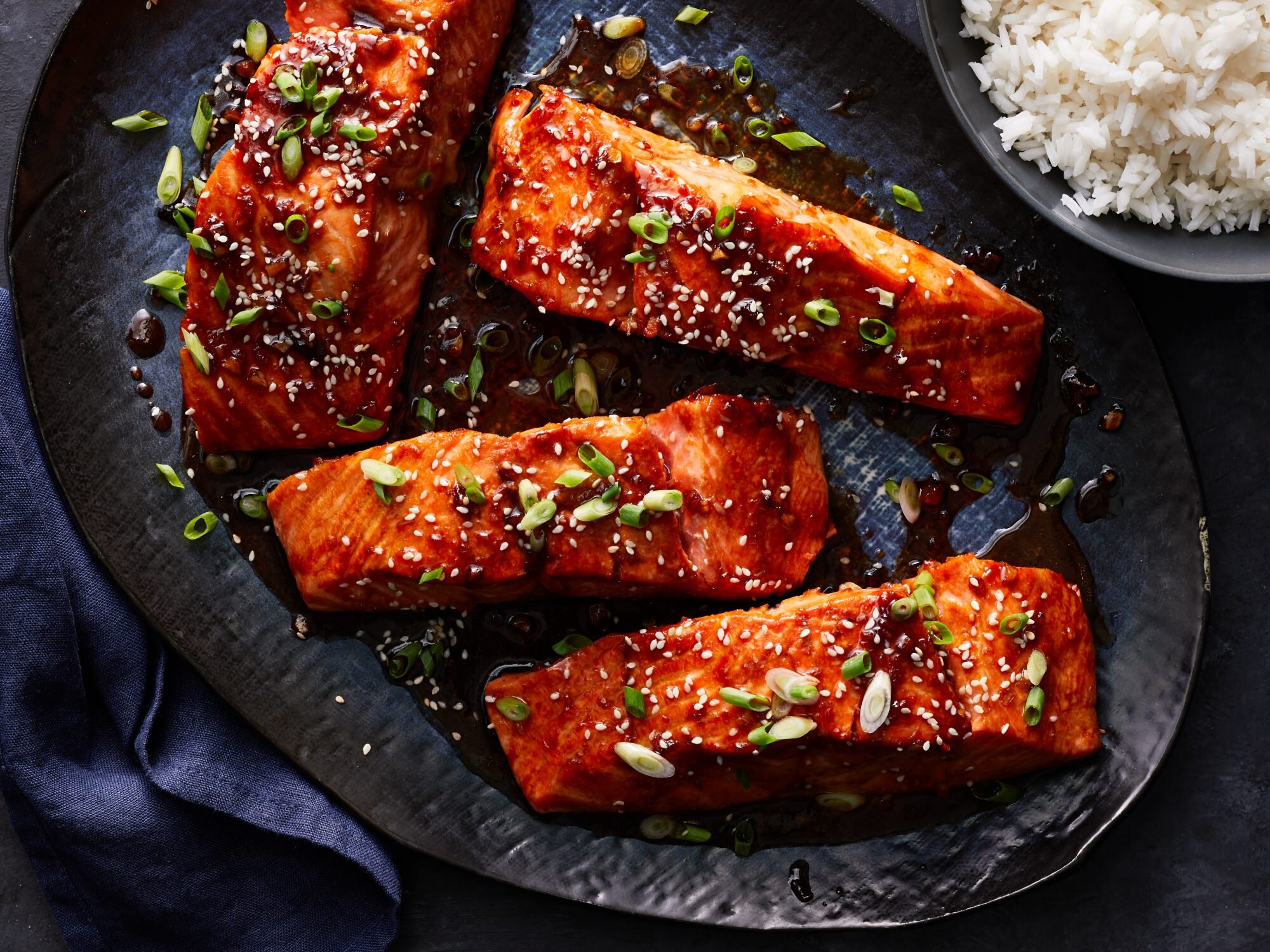 Bourbon Glazed Salmon Recipe Myrecipes