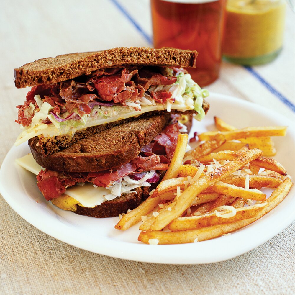 Hot Pastrami Sandwiches Recipe Myrecipes