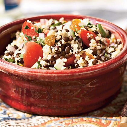 Black Lentil And Couscous Salad Recipe Myrecipes