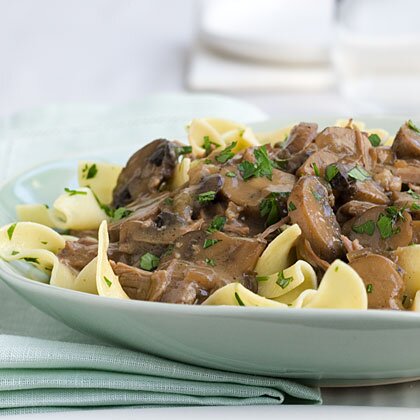 Beef And Mushrooms With Egg Noodles Recipe Myrecipes