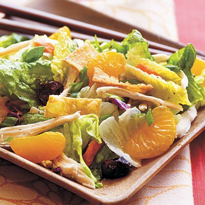 Asian Chicken Salad Sweet Spicy Wasabi Dressing Recipe Myrecipes