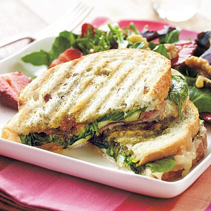 Prosciutto Fontina And Fig Panini Recipe Myrecipes