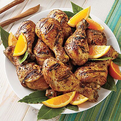 Grilled Jamaican Jerked Drumsticks Recipe Myrecipes