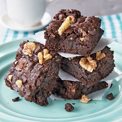 Classic Fudge Walnut Brownies Recipe Myrecipes