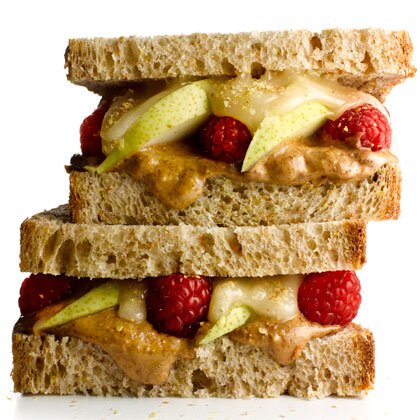 Almond Butter And Fruit Sandwich Recipe Myrecipes