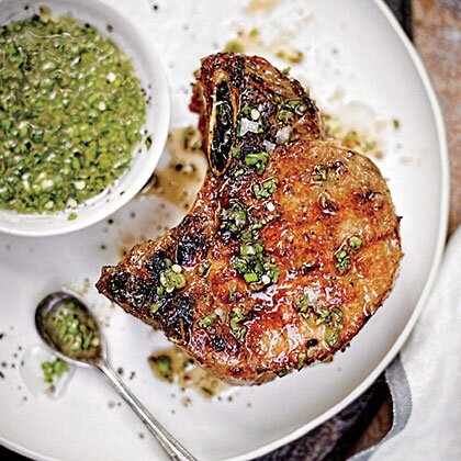 Double Thick Cut Pork Chops Recipe Myrecipes