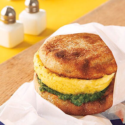 Pesto Egg Sandwich Recipe Myrecipes