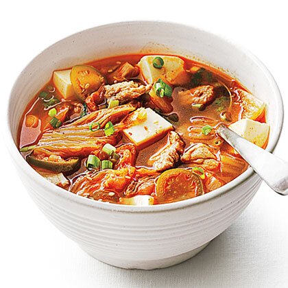 Pork And Kimchi Stew Recipe Myrecipes