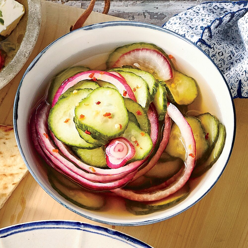 Quick Pickled Cucumber Salad Recipe Myrecipes