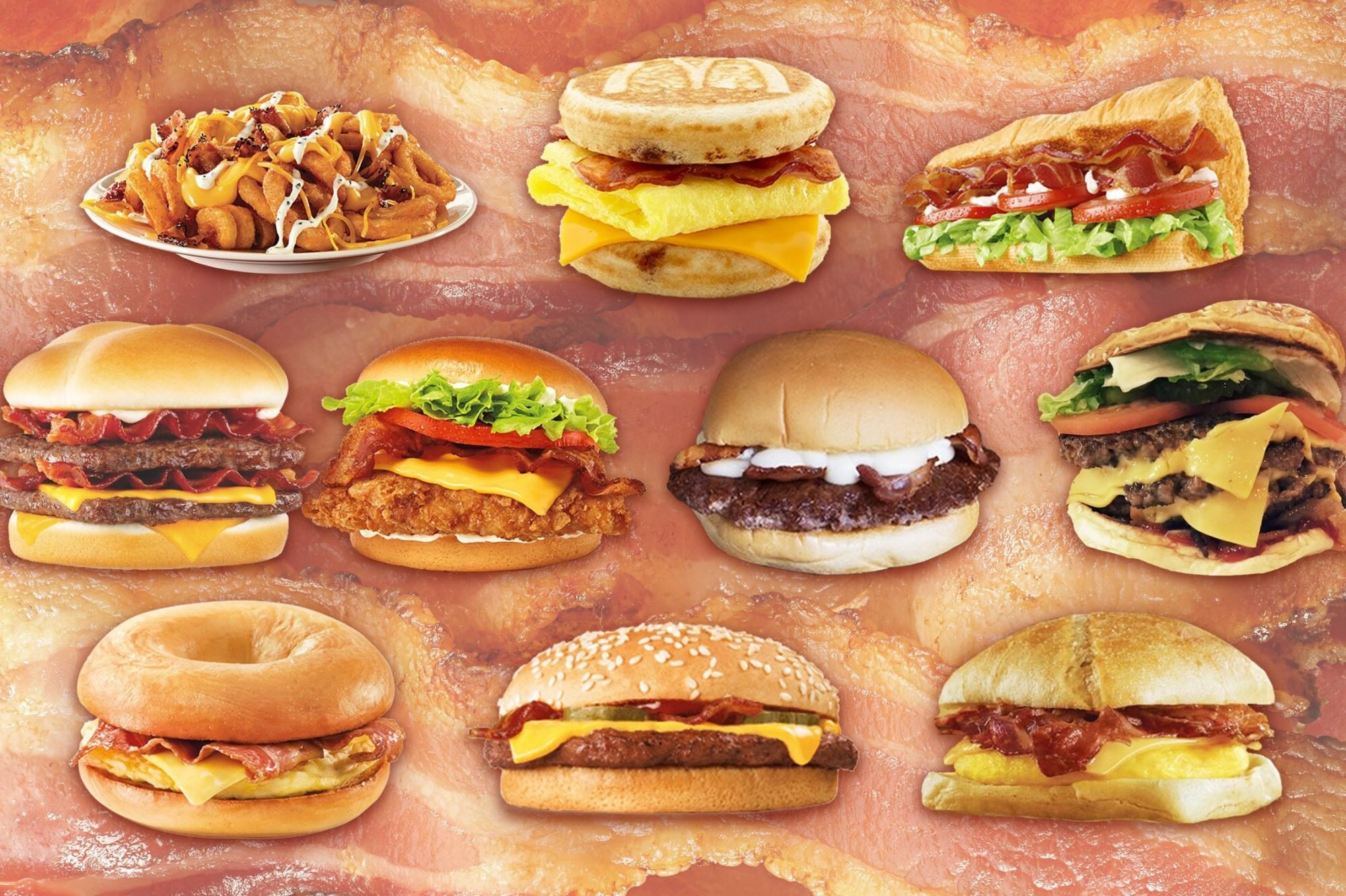 The Best And Worst Bacon From Fast Food Restaurants Myrecipes