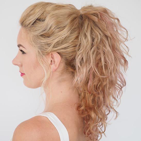 17 Beautiful Ways To Style Blonde Curly Hair