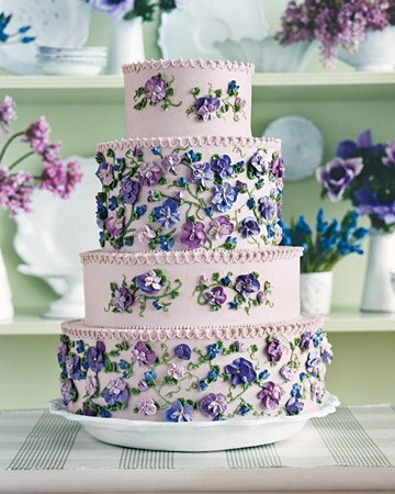 A Purple Wedding Martha Stewart Weddings