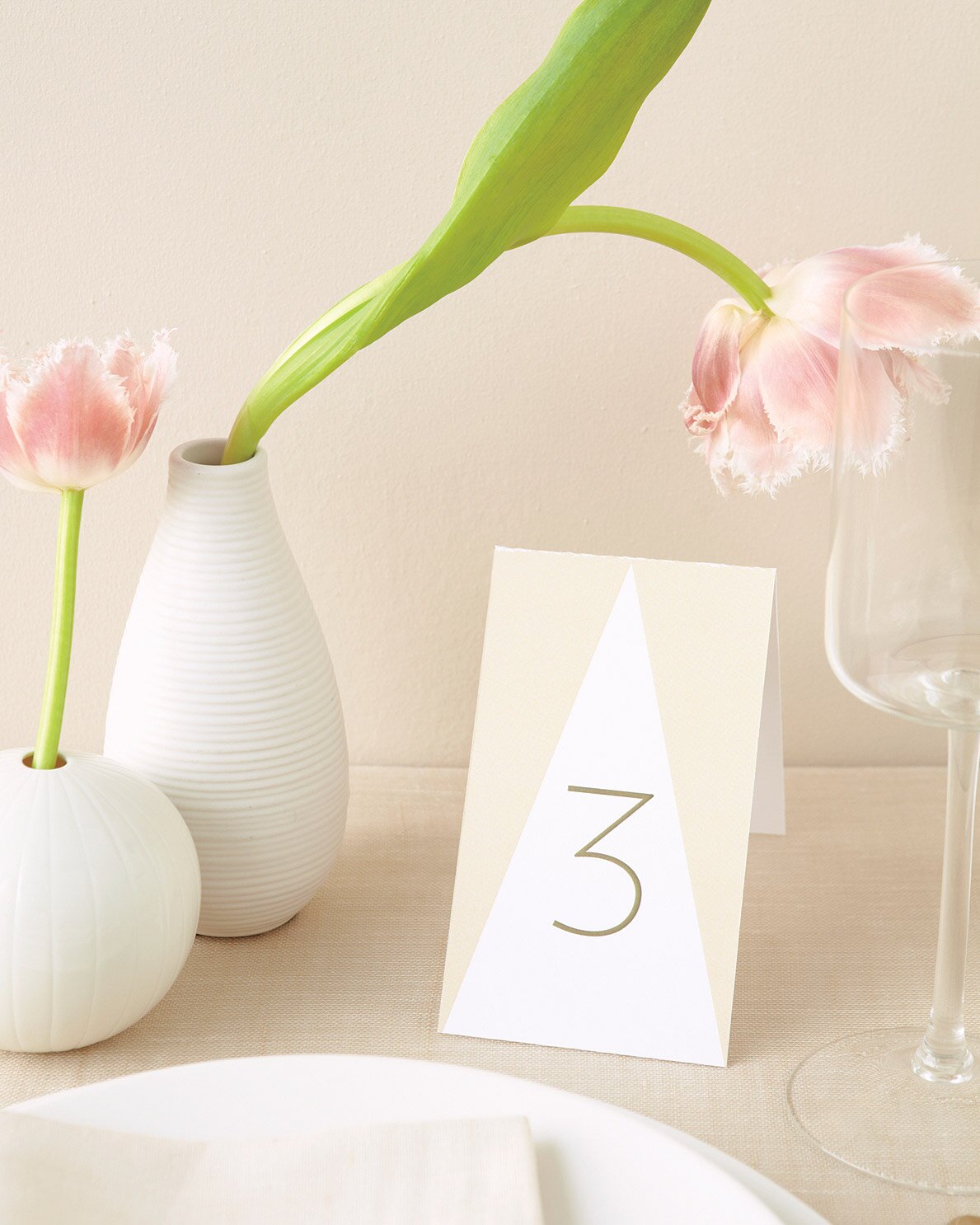 Diy Table Numbers To Count On For A Special Touch Martha Stewart