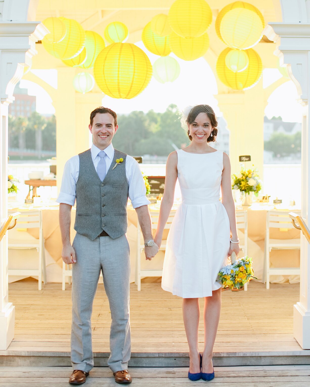 A Whimsical Yellow Destination Wedding At Walt Disney World