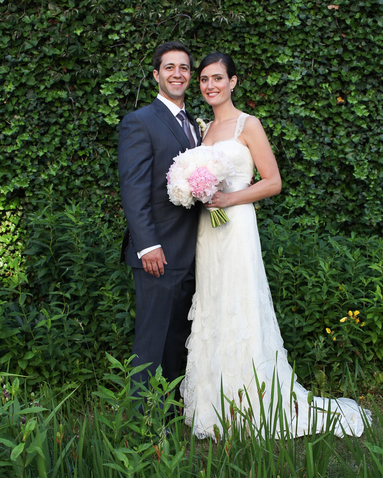 A Pretty Pink Outdoor Destination Wedding At Home In Connecticut