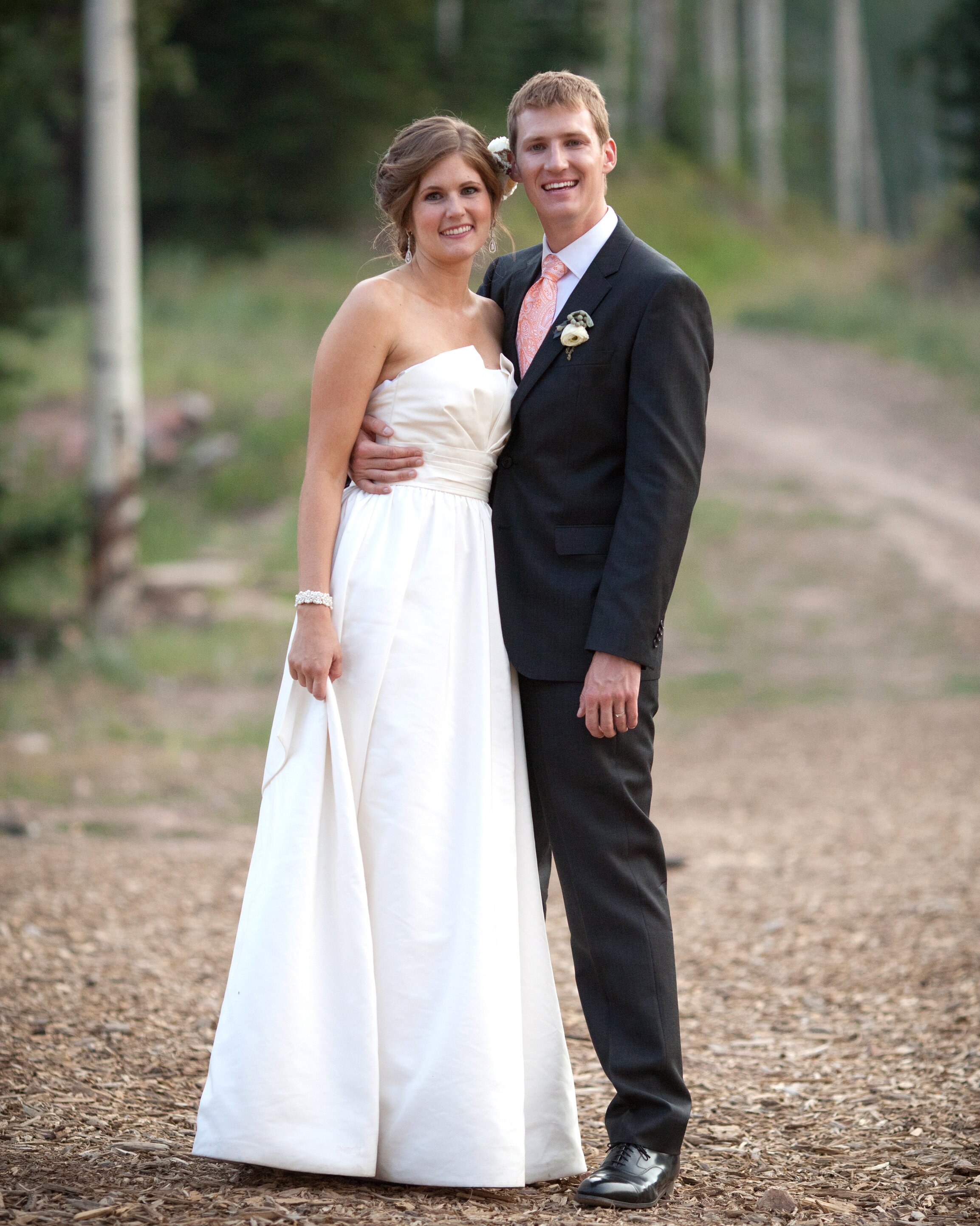 An Outdoor Rustic Wedding In Utah Martha Stewart Weddings