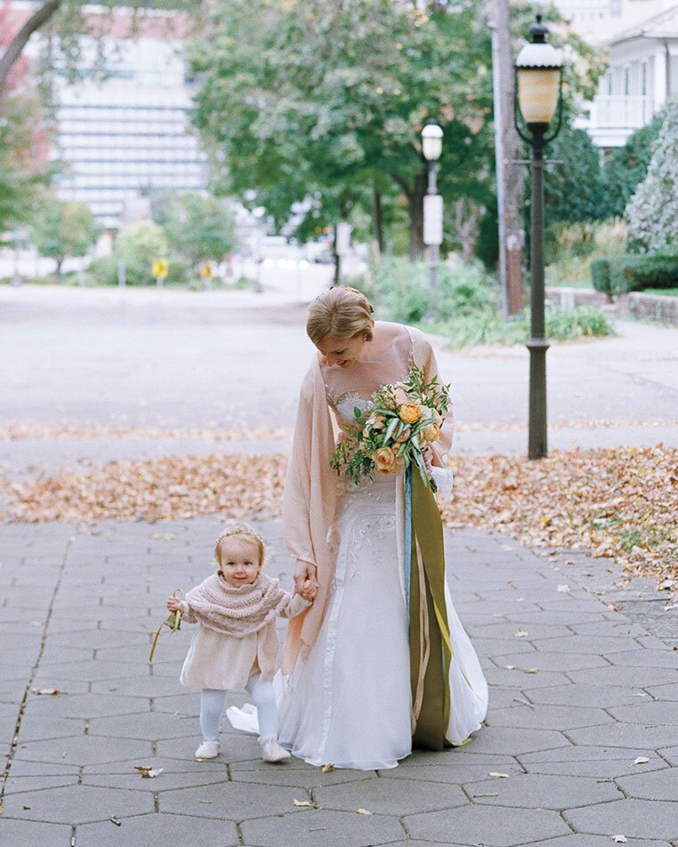 The Prettiest Fall Flower Girl Dresses Martha Stewart Weddings