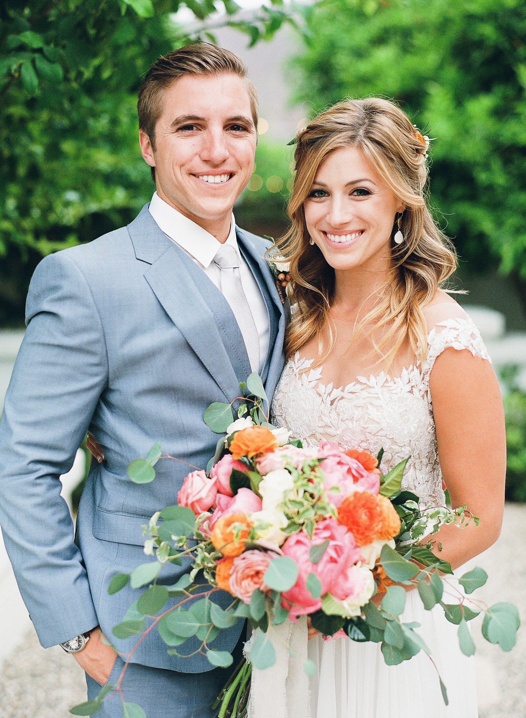 A Bright Wedding In Arizona With Boho Touches Martha Stewart