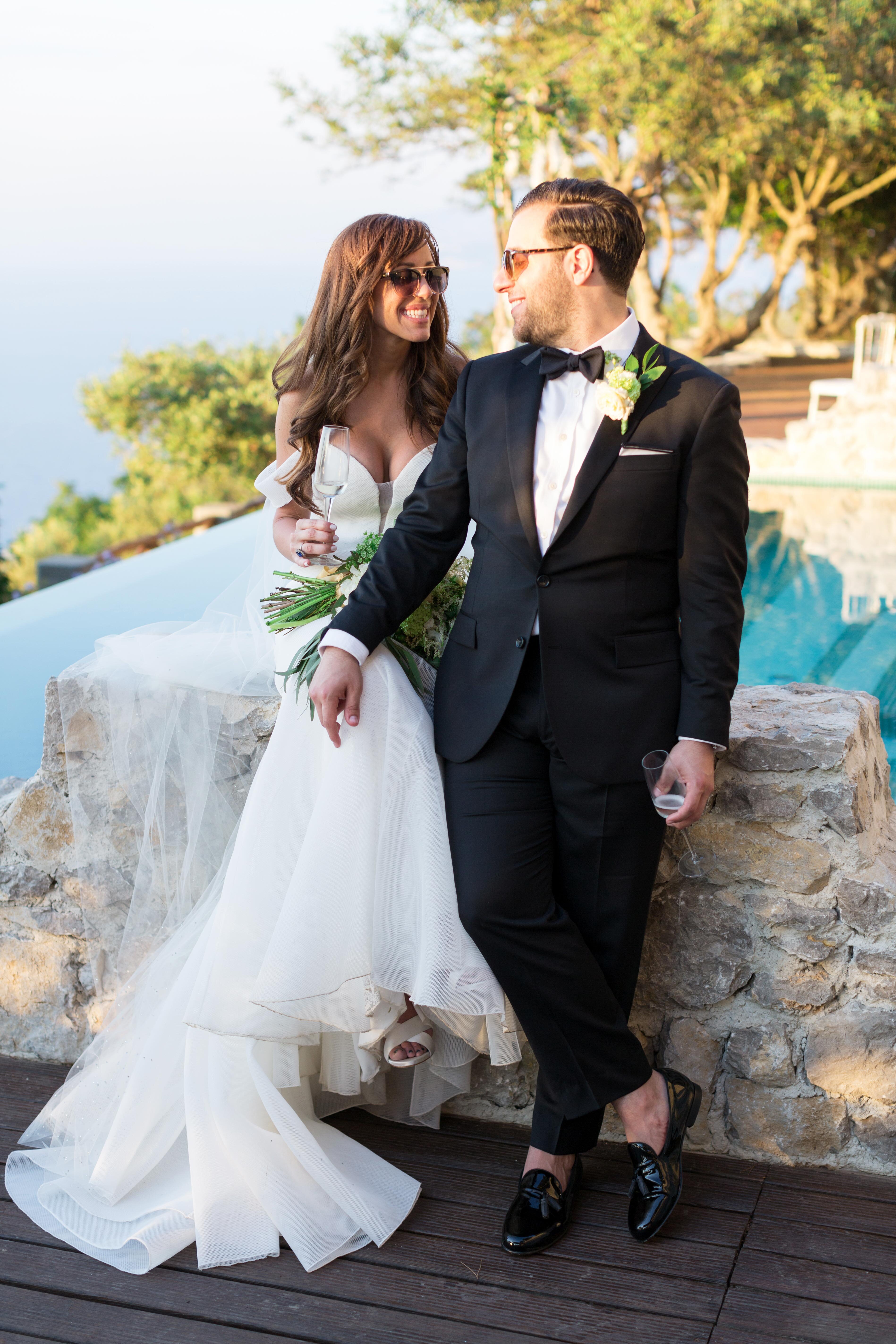 A Lemon Themed Destination Wedding In Capri Italy Martha