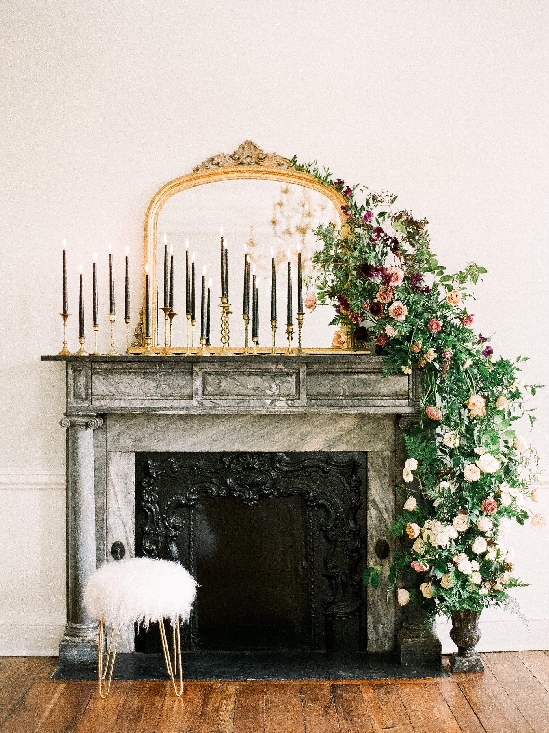 Trending Now Mantel And Fireplace Ceremony Backdrops Martha