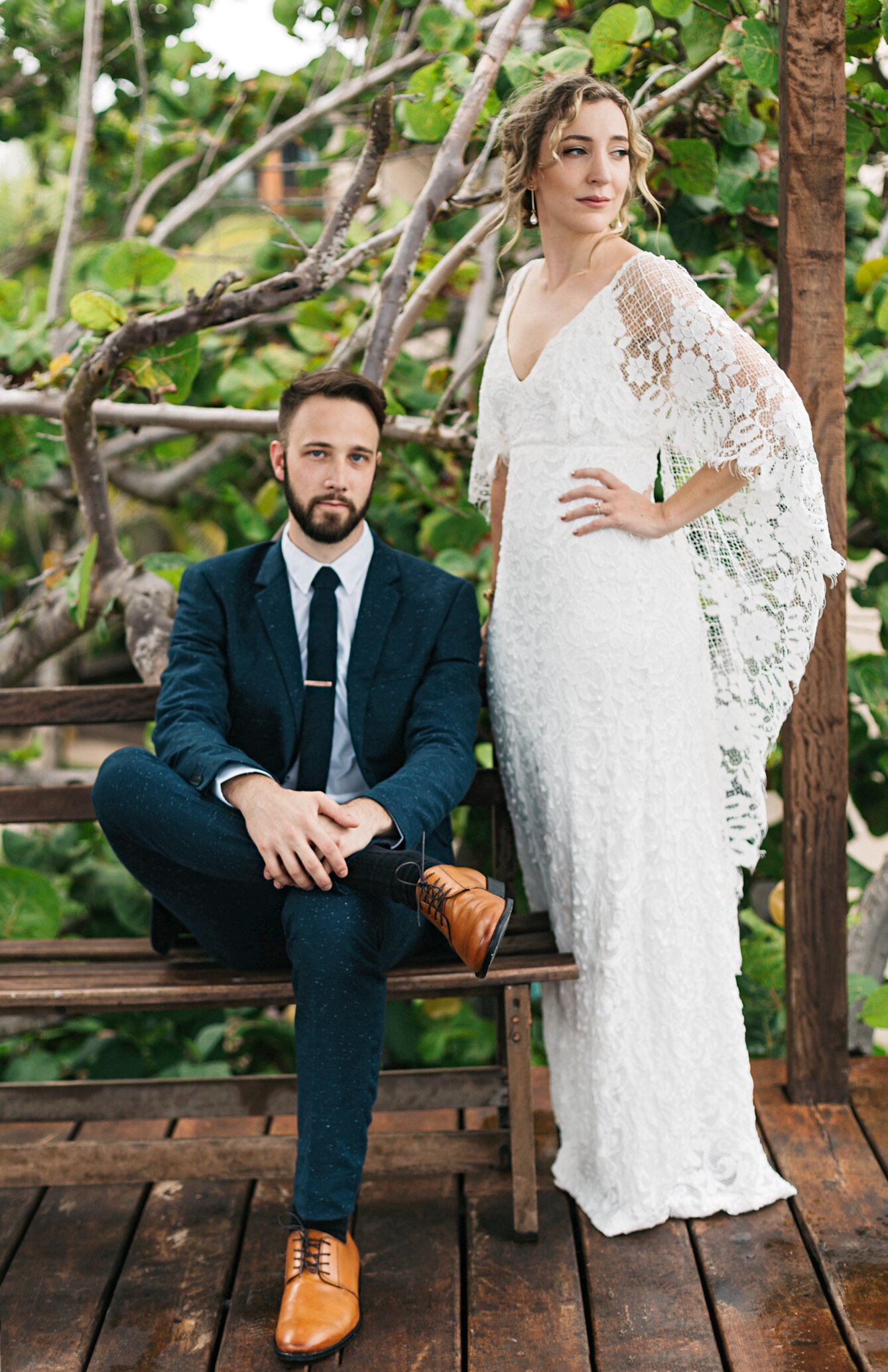 One Couple S Boho Destination Wedding In Tulum Mexico Martha