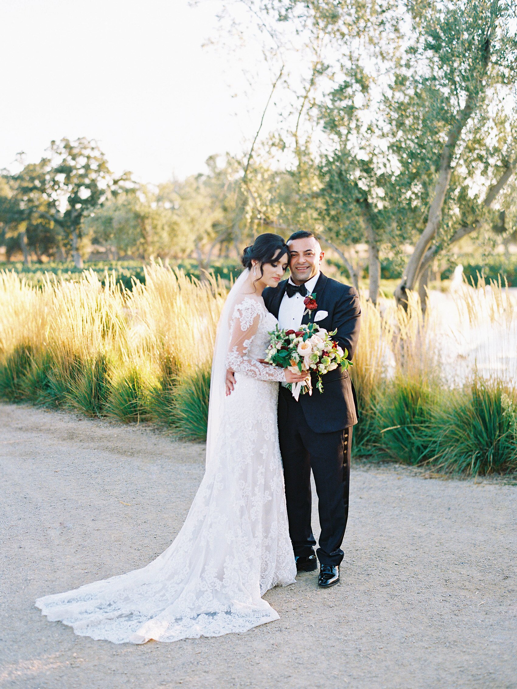 A California Wine Country Wedding With An Apropos Signature Color