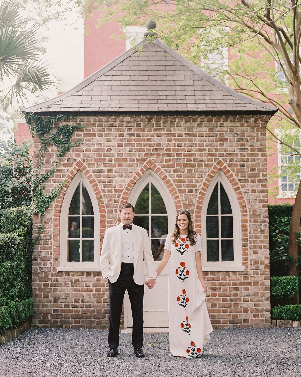 The Bride S Embroidered Wedding Dress Inspired Every Part Of