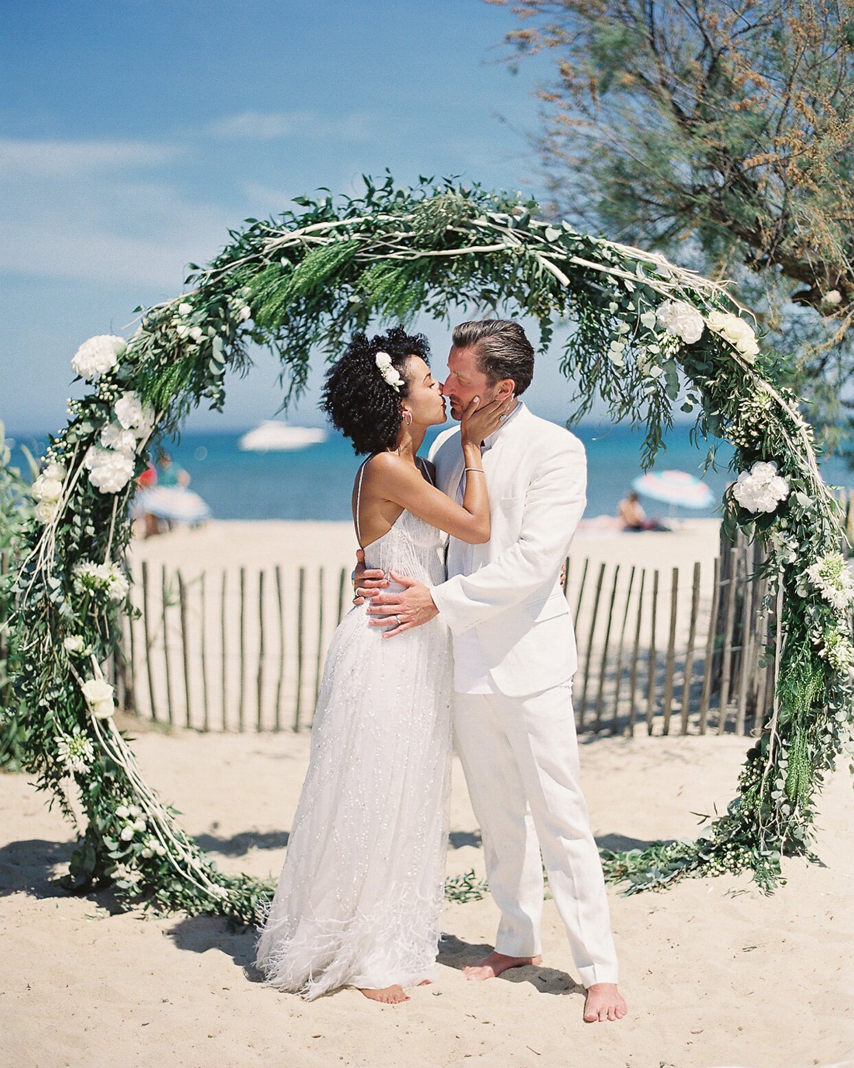 This Couple Followed Their Bohemian Wedding Ceremony In