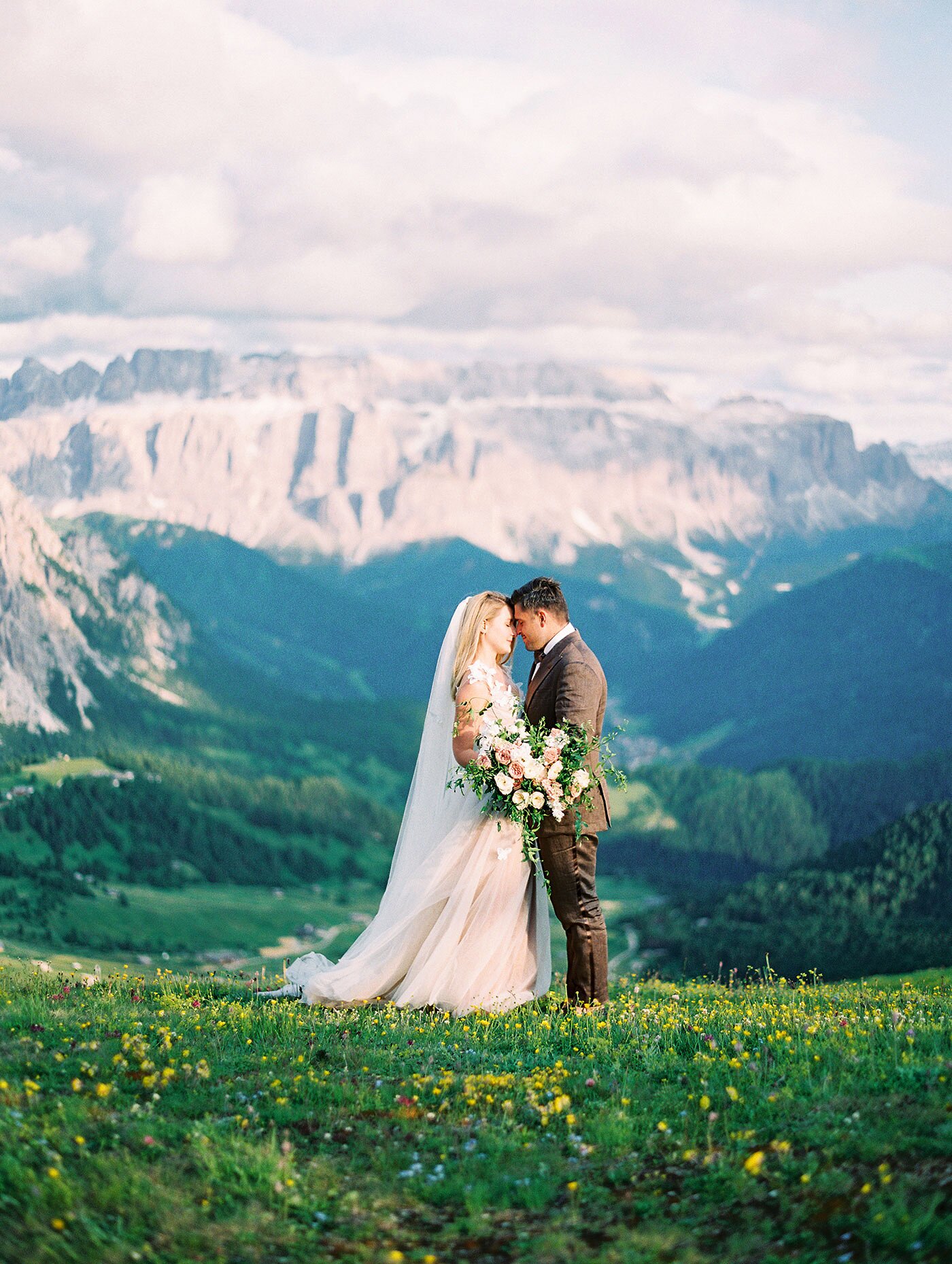 This Wedding May Have Taken Place In Italy S Northern Alps But