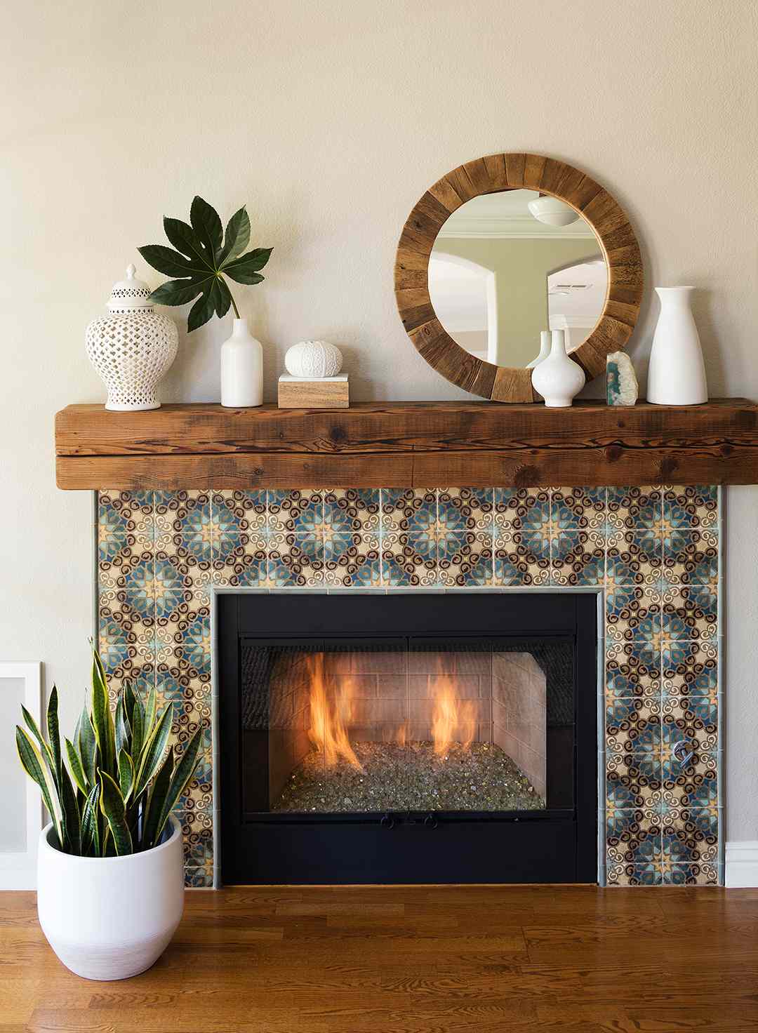 Before And After Fireplace Makeovers That Go From Cold To Cozy