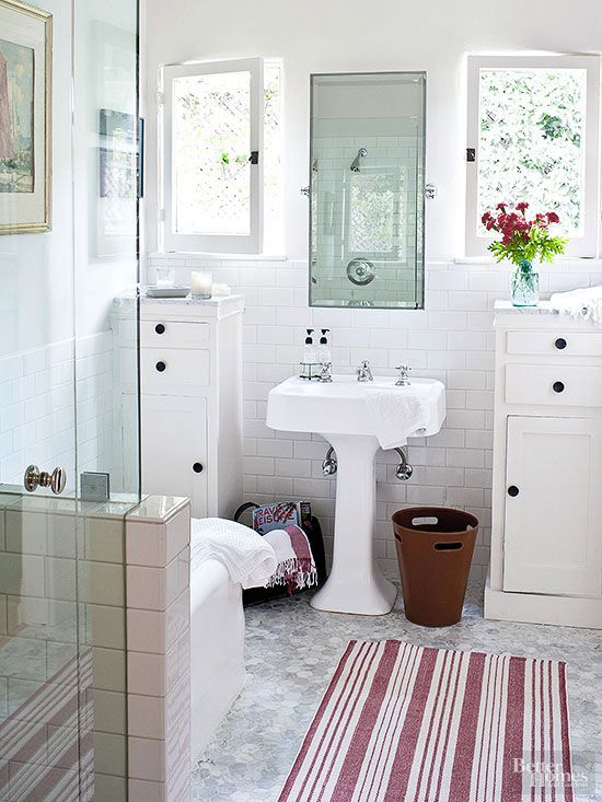 Brilliant Tips For Making Your Small Bathroom Feel Larger