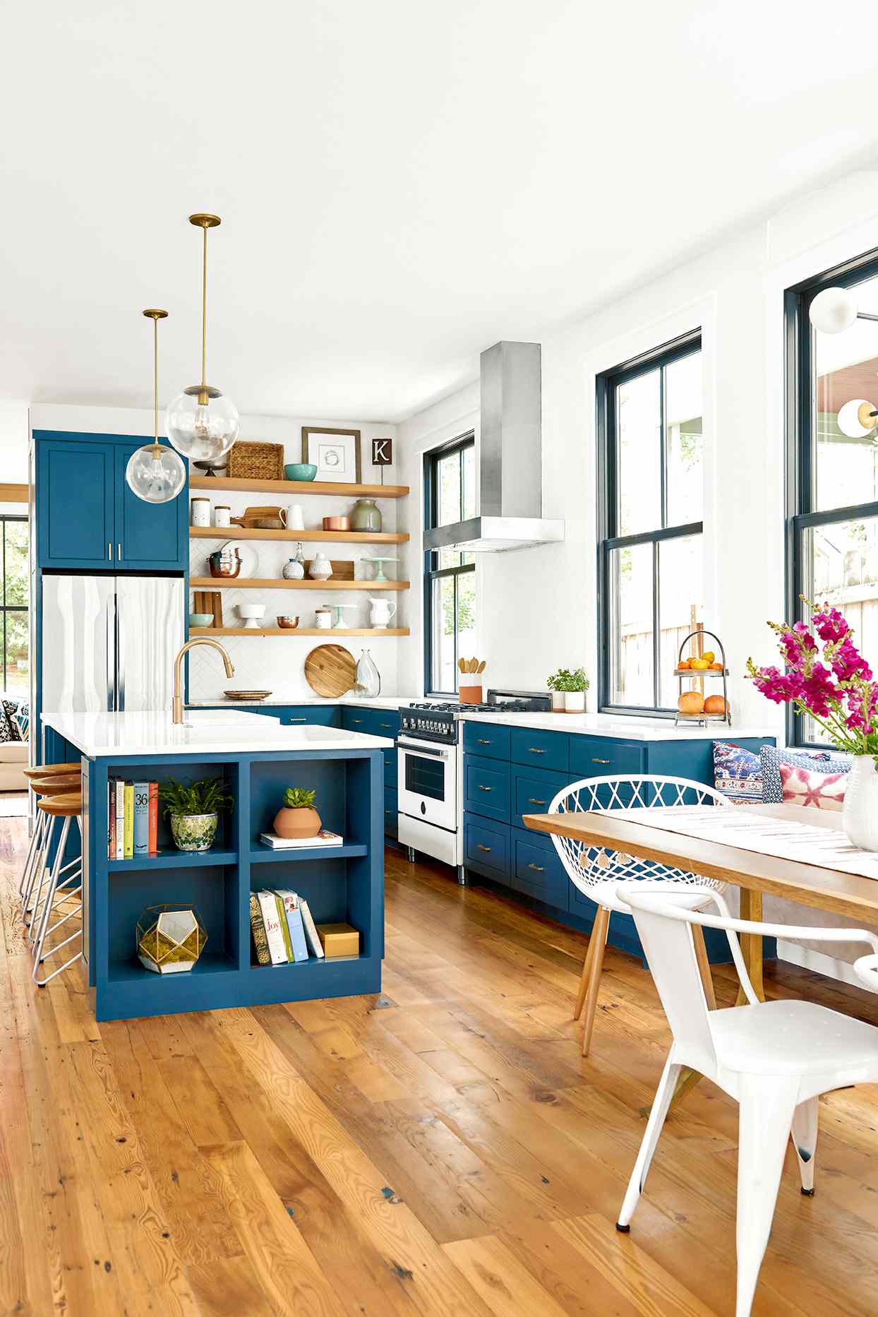 17 Blue Kitchen Ideas For A Refreshingly Colorful Cooking Space Better Homes Gardens