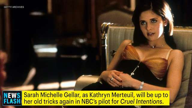 Sarah Michelle Gellar reprising her <em>Cruel Intentions</em> role in TV pilot
