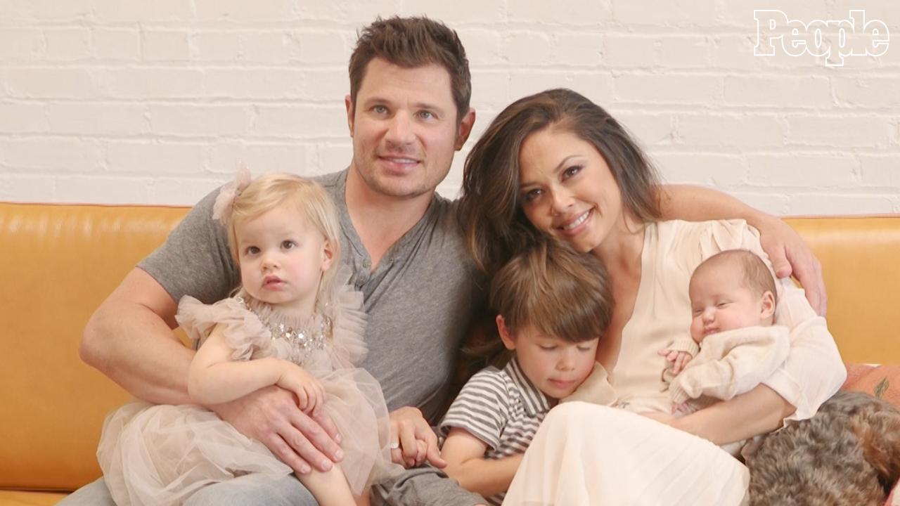Nick Lachey Says It S Easier To Keep Kids At Home While Touring People Com Vanessa...